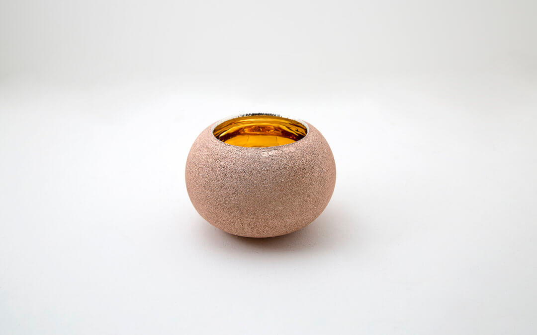 Texture Bowl in Orange