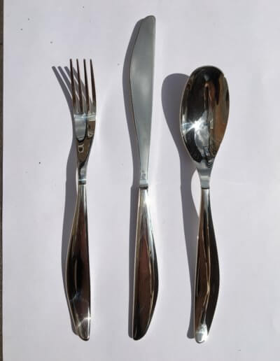 "Wasdale" cutlery set. Private client. 2006